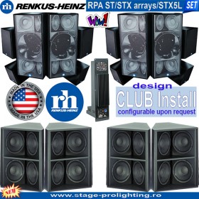 Renkus-Heinz RPA ST-STX arrays-STX5L SET